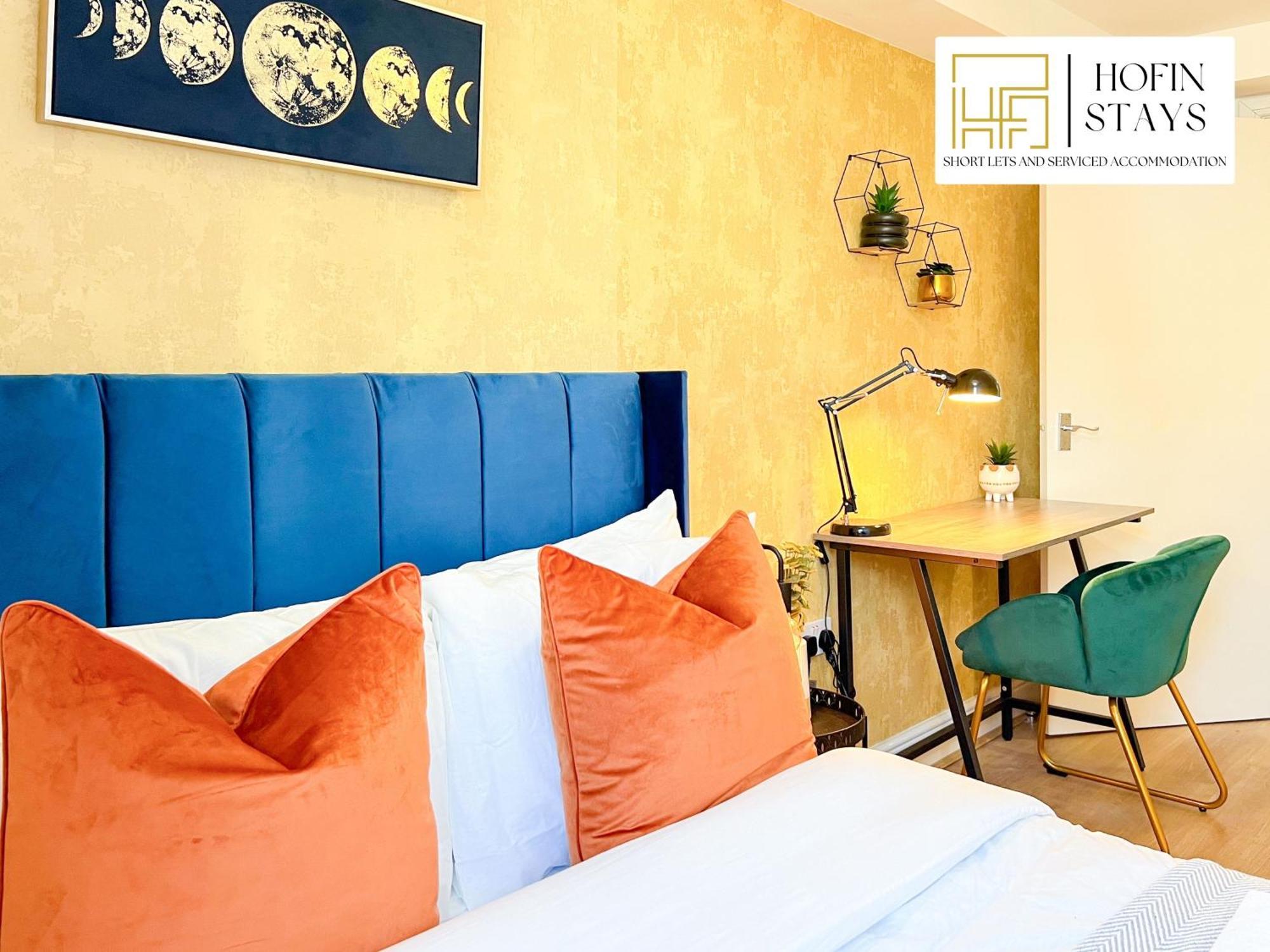 Last-minute Reserve L Premium On 2 Double Bed For 6 Guests L Deals L Hofin Short Lets & Serviced *